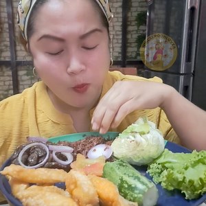 13K views · 255 reactions | Beef Steak, fried Salmon belly at gulay Mukbang. #WincelPoohLover #omad #mukbangasmr #eatingshow #filipinofood #mukbang #mukbangers | Wincel Poohlover | Facebook
