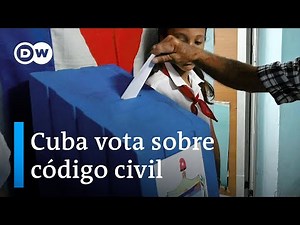Cuba celebra un referendo sobre el nuevo Código de las Familias