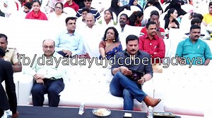 At an event before Corona Stay safe, wear a mask when outside, and maintain social distancing. | Dayanand Shetty