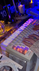 5.2K views · 37 reactions | @angry.miao AM Neon 80, the king of RGB aluminum mechanical customized keyboard @keycerberus Baroque Keycap link in bio . . . . Is this your vibe? Getting addicted to keebs tapping sounds. Crazy obsessive satisfying keebs. #asmr #keyboardasmr #keyboard #customizedkeyboard #cutekeyboard #keyboardart#typing#assemble #typing #mechanicalkeyboard #keycaps #keyboardbuild | Xiao Guo | Facebook
