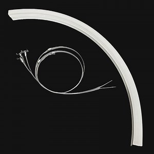 [Hot Item] Seamless Splicing Office Light Aluminum Channel SMD LED Recessed Curved Linear Lighting