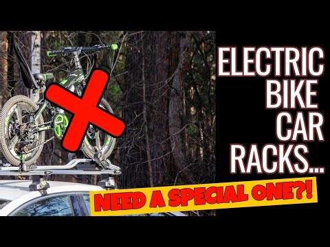 electric bike car racks for heavy ebikes