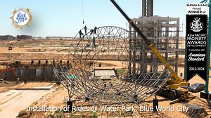 1K reactions · 49 shares | Alhamdulilah - Installation of Hot Rides underway @ Water Park, Blue World City. | Saad Nazir | Facebook
