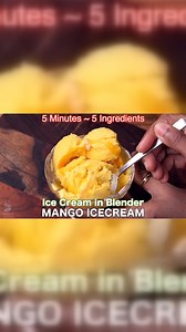 Ice Cream in Blender - Mango Ice Cream #hebbarskitchen #food #foodporn #foodie #instafood #foodphotography #foodstagram #yummy #foodblogger #foodlover #instagood #love #delicious #follow #like #healthyfood #homemade #dinner #foodgasm #tasty #photooftheday #foodies #restaurant #cooking #lunch #picoftheday #bhfyp #foodpics #instagram #healthy #chef #breakfast #eat #dessert #instadaily #pizza #instalike #travel #photography #vegan #foodiesofinstagram #fitness #cake #followme #yum #chocolate #delive