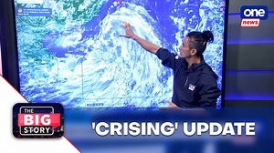 'Crising' projected to make landfall over mainland Cagayan #TheBigStory | News5 weather specialist Alvin Pura said areas in extreme Northern Luzon will experience heavy rains and strong gusty winds as Tropical Storm Crising nears landfall. | ONE News
