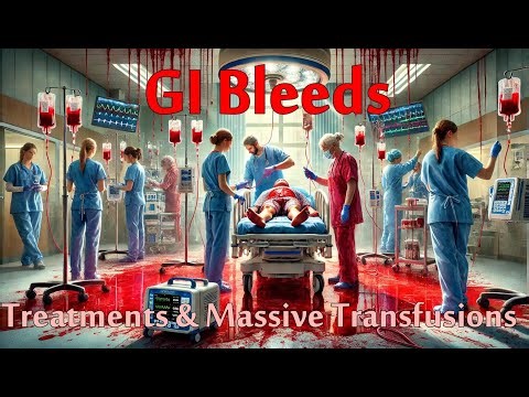 GI Bleed: Massive Transfusions & Treatment [Critical Care] | Part 04/04 | GI Series [Recorded Live!]