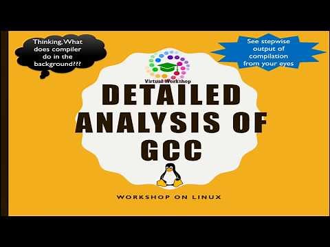 How does a compiler work? | Working of GNU C Compiler|GCC