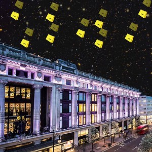 Yellow showers forecasted for the evening | Digital artist Mohamed Sobeha shares his interpretation of art in unexpected places for #Selfridges https://slfrd.gs/2WaB1MN | Selfridges