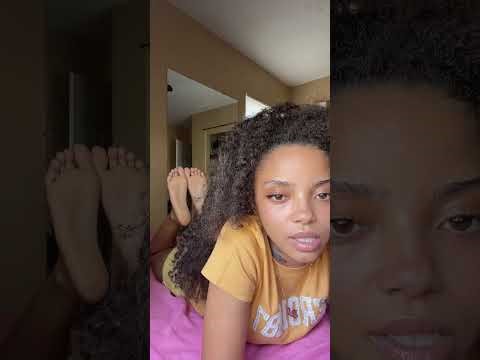 TikTok Live Feet Really Pretty Ebony Soles #tiktoklivefeet