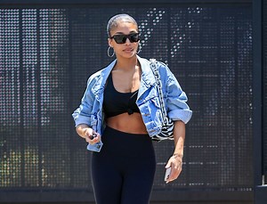 Lori Harvey Turns Heads In A Cozy Greg Lauren Gown