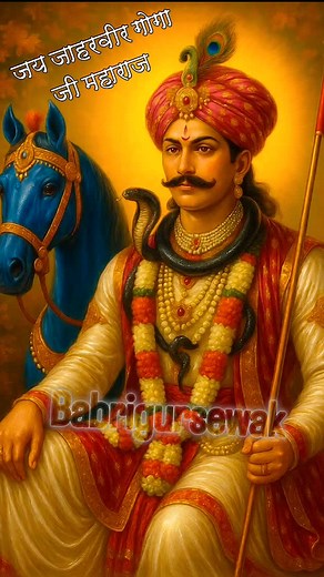 Jai Jaharveer Goga Ji Maharaj 🙏🧡💙♥️🙏 Jai Tirlok Darbar Goga Medi kehar Singh Wali Chota Bagad Dham 🙏🧡💙♥️🙏 #gogamedi #gogamedi_rajasthan #jaharveer #gogajimaharaj #instagram #gogaji #jaharveergogaji🙏_rane_jai_babe_ki_🙏 #trending #gogamaharaj #gogajireels❣️🔱🌎🥀 #gogajireels❣️🔱🌎🥀_____mohhabat🥀🤩❣️ #goganodiwano🐍❤️ #gogamaharaj🐍 #viralreels | Gursewak Babri