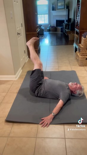 This is a tougher exercise. It’s valuable but it might be in the “not yet” category if you’re just starting out. To get stronger we have to push ourselves a little but we need to avoid breaking ourselves. We have to play the ling game. #fitnessover60 #abalancedyou #afriendlynudge | A Balanced You