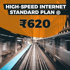 Enjoy Super Fast Broadband @620/- Only #HighSpeedION #Broadband...