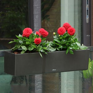 [Hot Item] Cheap Wall Decorations Large Outdoor Plastic Gardening Hanging Flower Pots with Water Level Indicator for Plants