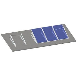 [Hot Item] Solar Panel Installation Frame Aluminum Flat Roof Structure Adjustable Triangle Support