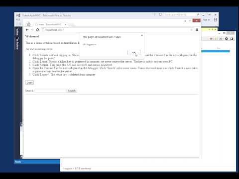 Token Based Authentication for Web Service APIs in C# MVC NET