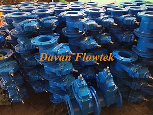 [Hot Item] Rubber Wedge Rising Stem Light Type Ductile Iron Water Gate Valve