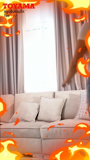 Burning hot? Cool down with new model TMF-77 Toyama Mist fan -DC Motor - 7 levels of air speed #fan # toyama #mistfan #airconditioning #OneYearWarranty #homeappliances#electronics | Toyama Cambodia