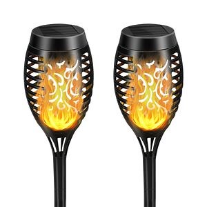 [Hot Item] Solar Flickering Flame Torch Lights Outdoor Landscape Courtyard Garden Decoration Light