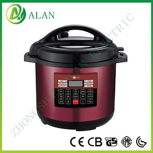 [Hot Item] Hot Selling 6L Multi Purpose Stainless Steel Big Capacity Hot Pot Pressure Cooker Rice Cooker