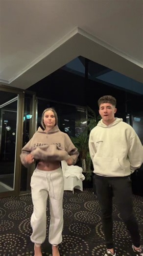 Young Couple Transforms from Casual to Formal Attire