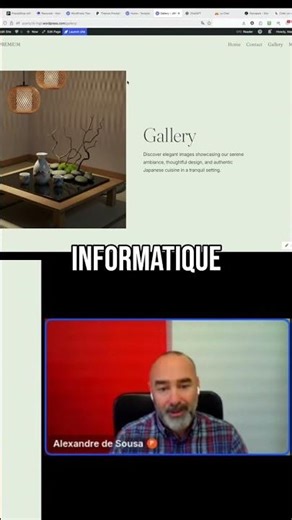 Créer un site web facilement: Tutoriel WordPress Simple! #shorts