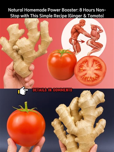 Natural Homemade Power Booster: 8 Hours Non-Stop with This Simple Recipe (Ginger & Tomato) | Pure Path Health