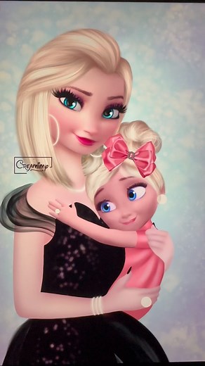 Creamimy Art on Instagram: "Disney Frozen Transformation 🙀 #art #artist #frozen #frozen2 #frozen❄️ #disney #princess #disneyprincess #creamimy #elsa #artoftheday #artwork #artcollector #glowup #glowupchallenge #glowupdisney #artgallery #disneyfan #disneygram"