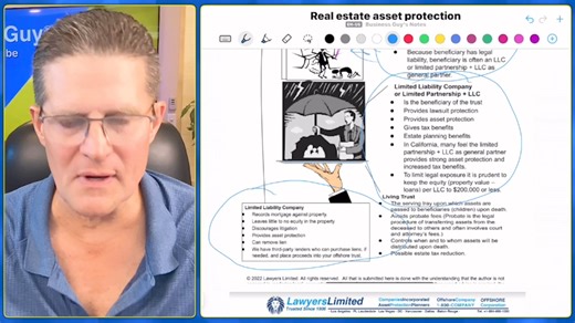 Real Estate Asset Protection Strategies Step-By-Step [Land Trusts, LLCs & Equity Stripping] #assetprotection #realestate #realestateassetprotection #landtrust #LLC #llcs #equitystripping | The Business Guy | Facebook