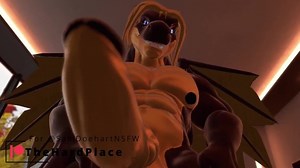 Quality time with a hung muscular dragon POV
