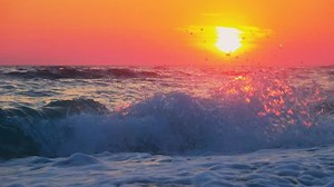 Open Sea Ocean Nature Background Stock Footage Video (100% Royalty-free) 1011073199 | Shutterstock