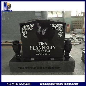 [Hot Item] China Black Granite Upright Headstones for Wholesale