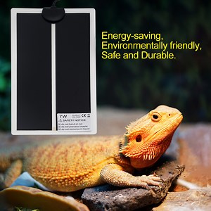 Reptile Heating Pad with Temperature Adjustment 7W Under Tank Terrarium Heater Heat Mat for Turtle, Tortoise, Snakes, Lizard, Gecko - Walmart.com