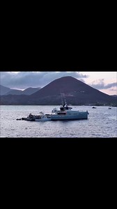 10K views · 317 reactions | Epic drone shot of BCS150 and LH33 with Ascension Island in the background. Day 20, got an early bite and released a 550. So far I can confidently say, these fish are tough here. They pull hard. | Bad Company Fishing Adventures | Facebook