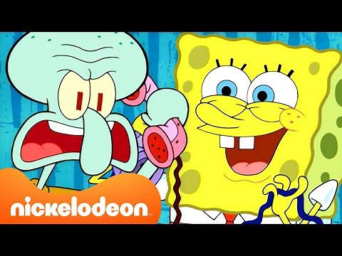 Bob l'éponge | 90 MINUTES de SpongeBob et Carlo 🧽🦑 | Nickelodeon France