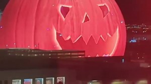 Las Vegas Jack-O-Lantern 🎃 Sphere 🎥 Robin Parry | Sin City Las Vegas