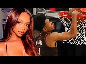 Anfernee Simons’ Smokin' Hot Girlfriend Goes SUPER Viral After He Won Slam Dunk Contest