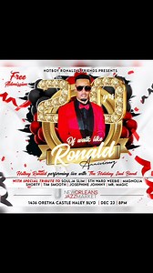 🛑 #HotBoyRonald 20 year anniversary celebration of Walk like Ronald Saturday Dec 23 @thejazzmarket 🚨 | Dj Ro Q93