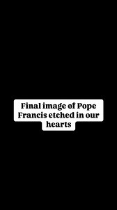 At the funeral Mass for Pope Francis, Cardinal Re recalled his final public appearance on Easter Sunday: "With our prayers, we now entrust the soul of our beloved Pontiff to Crod, that he may grant him eternal happiness in the bright and glorious gaze of his immense love" ©ewtnvatican | Catholics Today