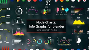 • Duration Control • Custom Animations for each Graph • 4 Geometry nodes Icon Animations • Synchronous Values with Line and Mountain Graphs The July Update of Node Charts: Info Graphs for blender using Geometry nodes is now live. Visit the product page for a free demo: https://blendermarket.com/products/info-graphs-for-blender | Blender meme | Facebook