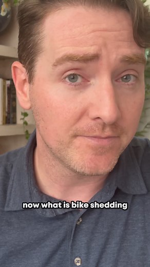 What is bike shedding? Tag a friend who needs to see this ☝️ | Art Storefronts