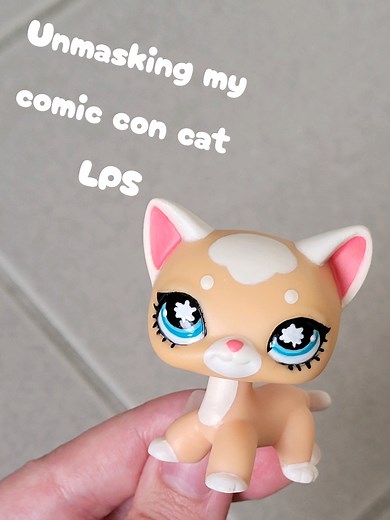 Unmasking My Comic Con Cat LPS Custom
