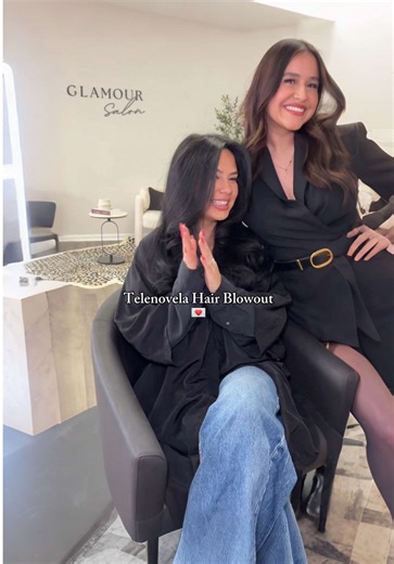 Latina mami hair blowout inspooooo 🤭✨🍒👩🏽‍💻 @glamourbycindy you KILLED THAT!🥹🥹🥹tysm! #latinahair #blowout #latinahairgoals #latinahairstylist #hairblowout