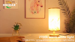 BRIMAX LED Light Bulb E12 Base G45 LED Bulb Dimmable 6W 60W Incandescent Equivalent 110V-130V Chandelier Light Bulbs 2700K Soft White Globe Light Bulbs for Ceiling Fans, Pendant Light, 6Pack