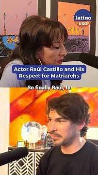 Actor Raúl Castillo and His Respect for Matriarchs #family #hollywood