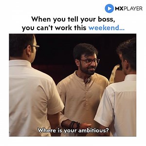 Bas, appraisal ke time pe iss winner ko yaad rakhna! Binge on #Immature this weekend. | MX Player