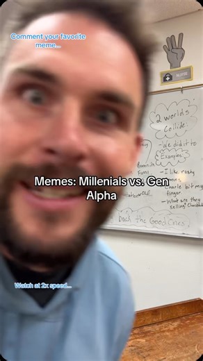 Philip Lindsay on Instagram: "Memes for #millennial s were different than memes are for #genalpha. But are we that different? Stick around till the end to see what I think. #memes #millennial #memehistory"