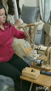 Wrapping yarn on the Niddy Noddy #wool #sheep #art #craft #creative #diy #homemade #art #craft #crochet #knitting #farming #farm #selfsufficiency | Welsh cottage by Zina