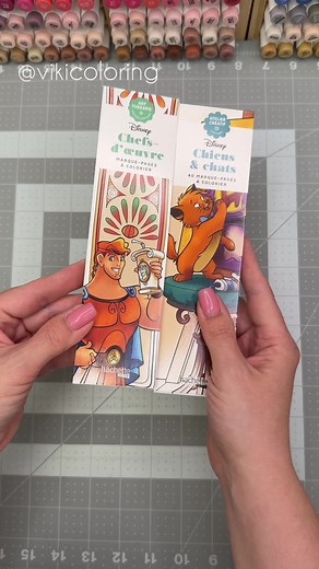 Disney Mini Coloring Bookmarks Review — Hachette Flip-Through