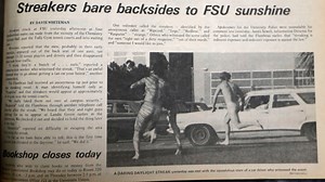FSU streaking craze, for no particular reason, was over in a flash | Tallahassee history